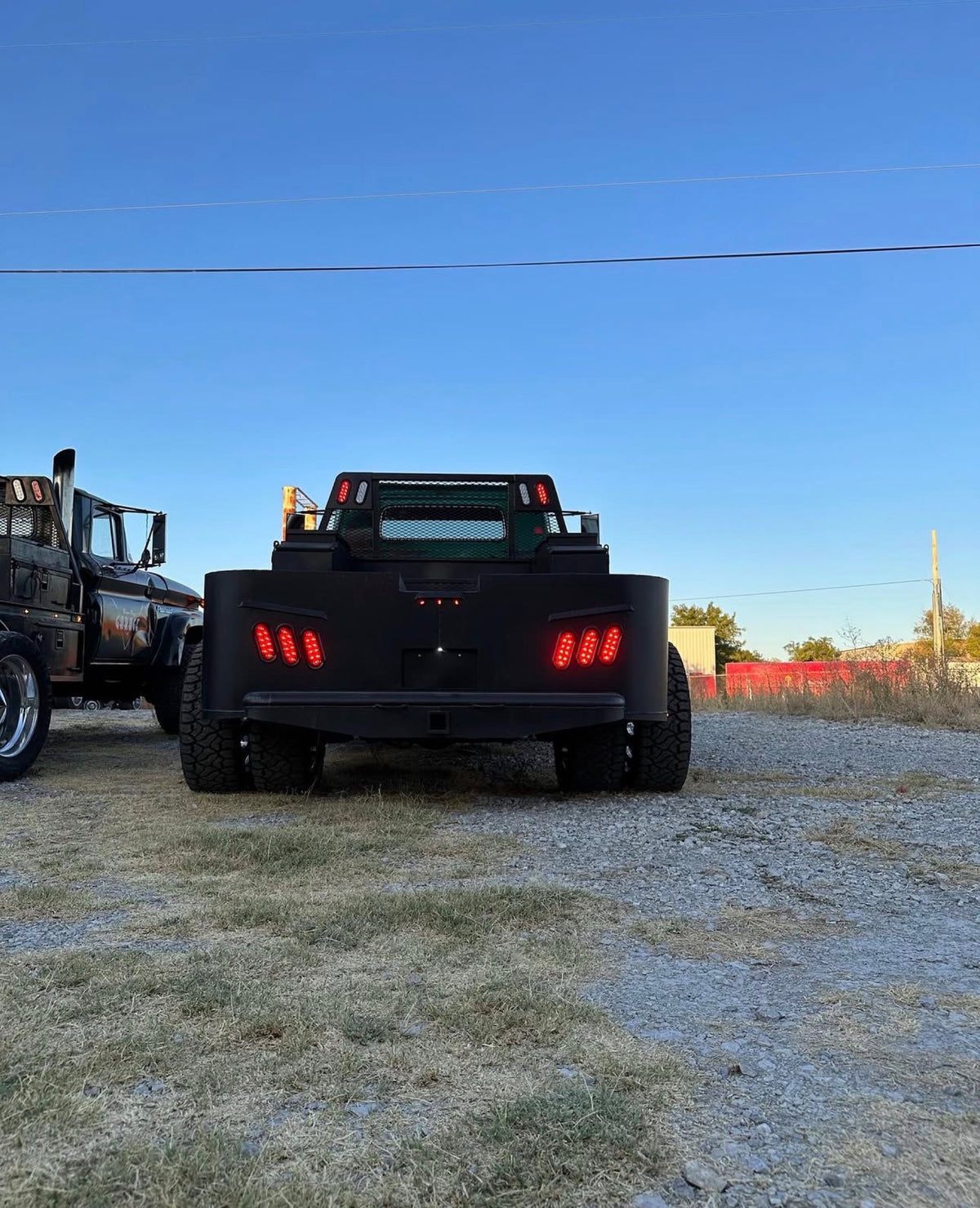 Pigpen flatbed and taillights