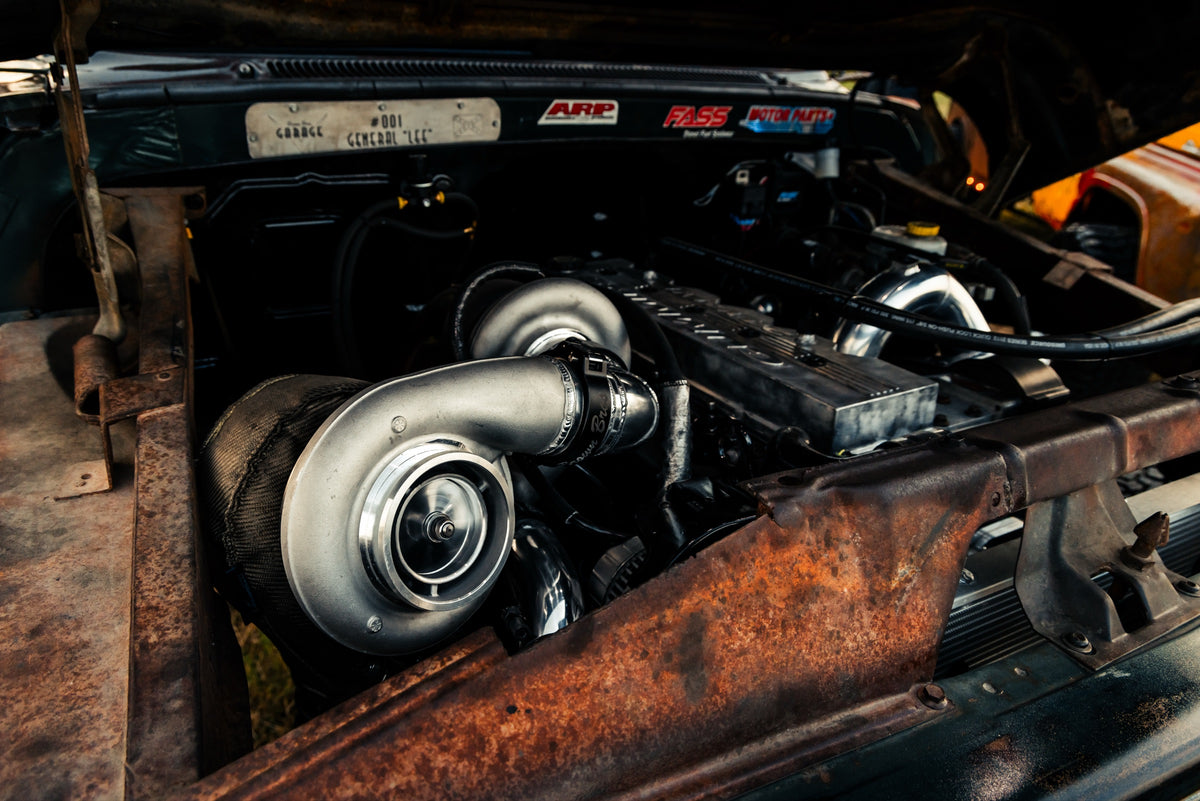 Turbo on the Cummins in General Lee