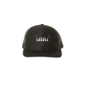 Black Richardson 112 snapback with the embroidered Brown Bros. Garage logo